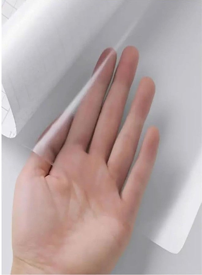 COSMOS STAR Clear Matte Kitchen Wallpaper, Transparent Protective Contact Paper, Removable, Waterproof, Oil Proof, Easy to Clean (Clear Matt, 12x60 inch) - Image 5